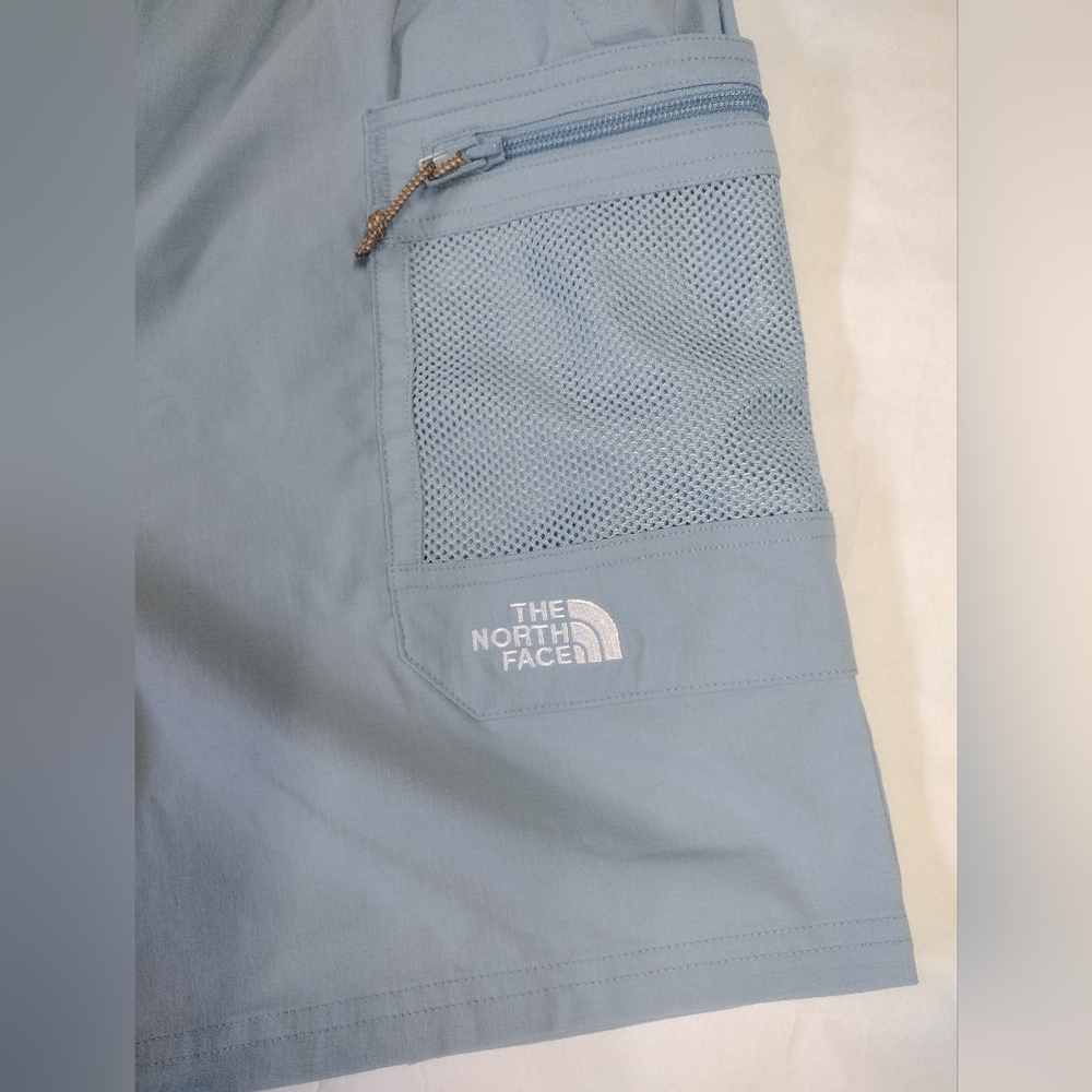 The North Face Men's M. Class V™ Pathfinder Belted Shorts in Steel Blue NWT - Picture 2 of 9